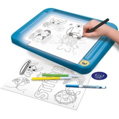 Kit de dessin - LISCIANIGIOCHI - STITCH - Table lumineuse - Modeles, F