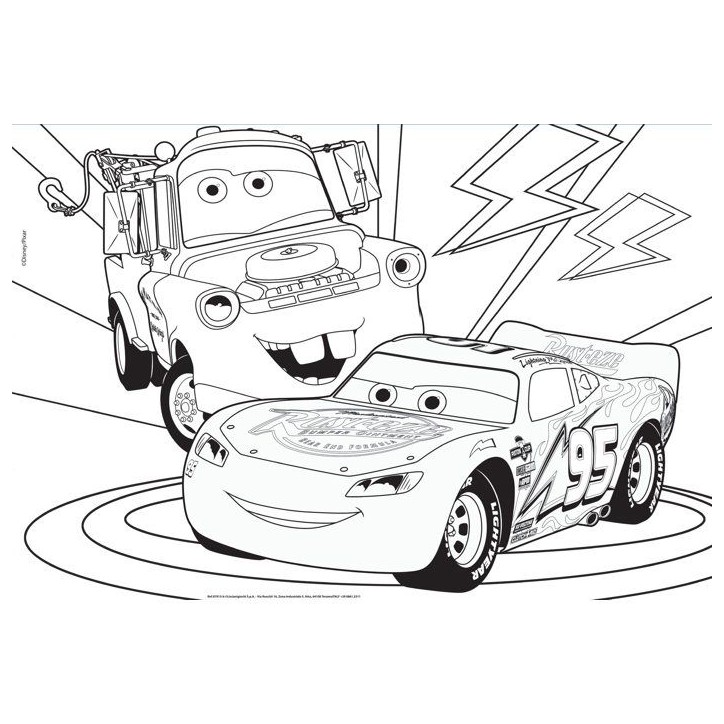 Puzzle MaxiFloor double face - Cars - LISCIANIGIOCHI - 2 x 60 pieces - Des 4 ans Puzzle MaxiFloor double face - Cars - LISCIANIGIOCHI - 2 x 60 pieces - Des 4 ans