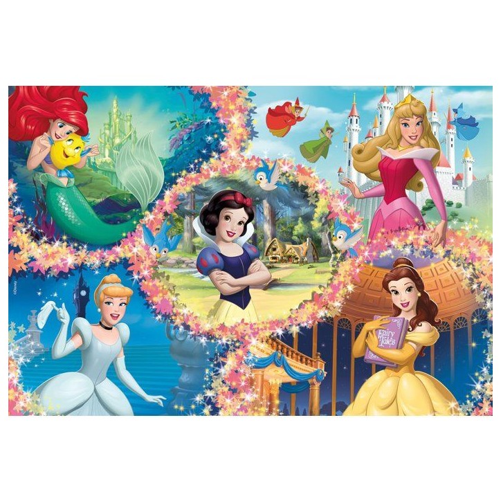 Puzzle MaxiFloor double face - Princesses - LISCIANIGIOCHI - 2 x 60 pieces - Des 4 ans Puzzle MaxiFloor double face - Princesses - LISCIANIGIOCHI - 2 x 60 pieces - Des 4 ans