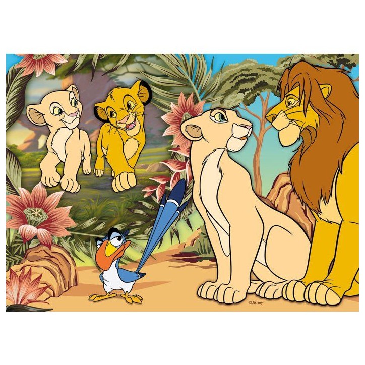 Puzzle MaxiFloor - Le Roi Lion - LISCIANIGIOCHI - 4 x 48 pieces - Des 4 ans Puzzle MaxiFloor - Le Roi Lion - LISCIANIGIOCHI - 4 x 48 pieces - Des 4 ans
