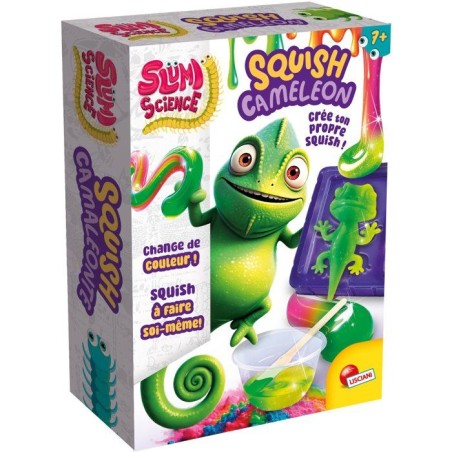 SLUMI SCIENCE Pocket Caméléon Squish - Kit Créatif - LISCIANIGIOCHI