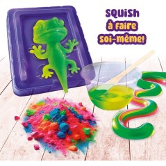 SLUMI SCIENCE Pocket Caméléon Squish - Kit Créatif - LISCIANIGIOCHI - Moule & Effet Molleux - Des 7 ans