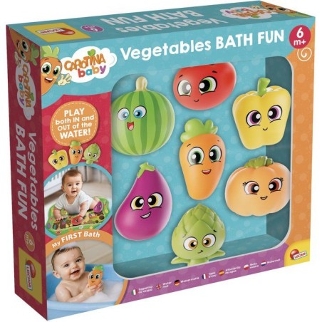 CAROTINA Baby Potager de Bain - Jeu de Bain - LISCIANIGIOCHI - Jouets
