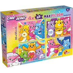 Puzzle MaxiFloor - Care Bears - LISCIANIGIOCHI - 4 x 48 pieces - Des 4