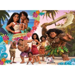 Puzzle MaxiFloor - Vaiana 2 - LISCIANIGIOCHI - 4 x 48 pieces - Des 4 ans