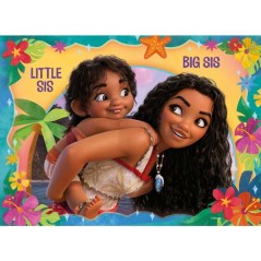 Puzzle MaxiFloor - Vaiana 2 - LISCIANIGIOCHI - 4 x 48 pieces - Des 4 a