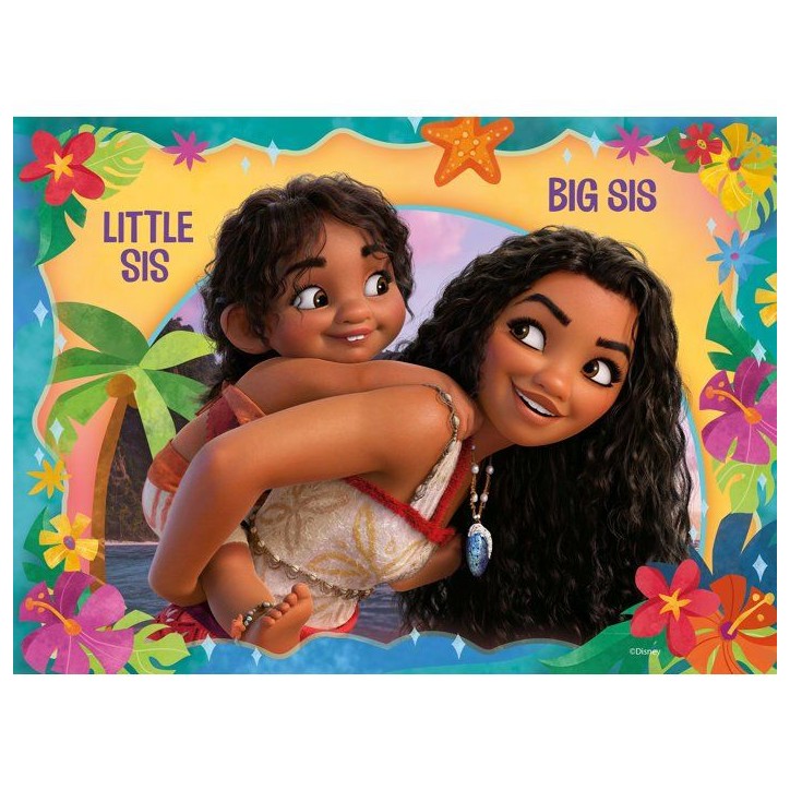 Puzzle MaxiFloor - Vaiana 2 - LISCIANIGIOCHI - 4 x 48 pieces - Des 4 ans Puzzle MaxiFloor - Vaiana 2 - LISCIANIGIOCHI - 4 x 48 pieces - Des 4 ans