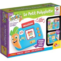 CAROTINA Le Petit Polyglotte - Jeu Éducatif Bilingue - LISCIANIGIOCHI