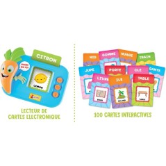 CAROTINA Le Petit Polyglotte - Jeu Éducatif Bilingue - LISCIANIGIOCHI