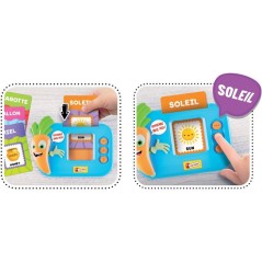 CAROTINA Le Petit Polyglotte - Jeu Éducatif Bilingue - LISCIANIGIOCHI