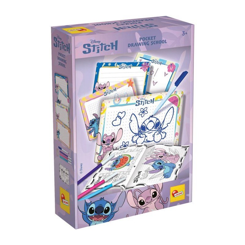 Pocket Studio de Dessin - Stitch - LISCIANIGIOCHI - Kit Dessin - Ardoi