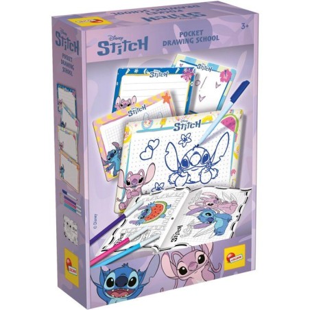 Pocket Studio de Dessin - Stitch - LISCIANIGIOCHI - Kit Dessin - Ardoi
