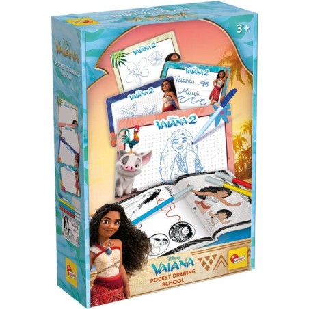 Pocket Studio de Dessin - Vaiana 2 - LISCIANIGIOCHI - Kit Dessin - Ard