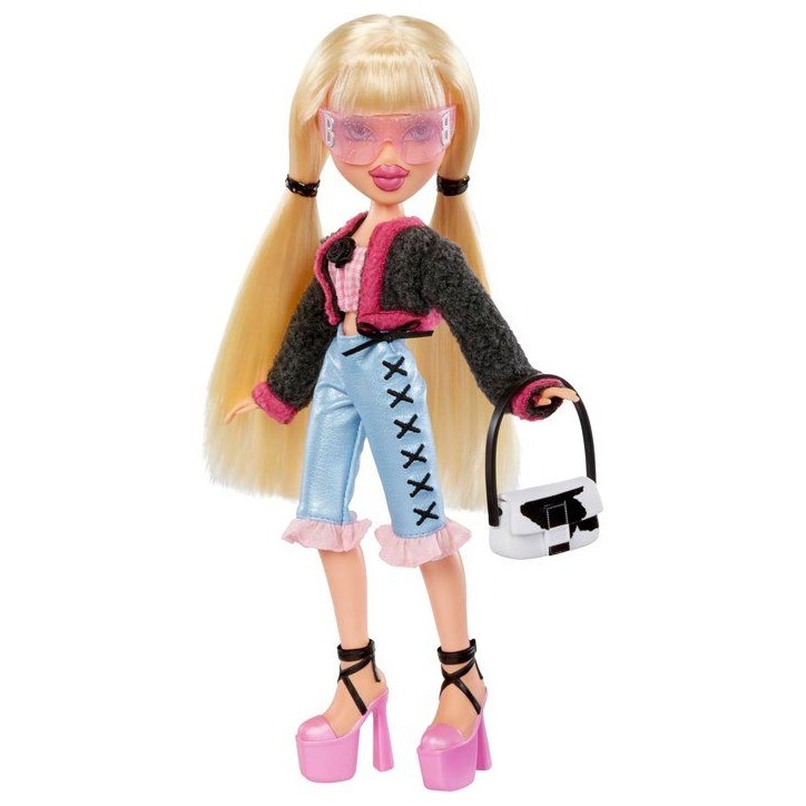 Bratz Goin' Out Poupée - Cloé - 1 Poupée Mannequin a Collectionner - Une Tenue, Un Sac a Main, Une Paire de Lunettes Soleil - Bratz Goin' Out Poupée - Cloé - 1 Poupée Mannequin a Collectionner - Une Tenue, Un Sac a Main, Une Paire de Lunettes Soleil -