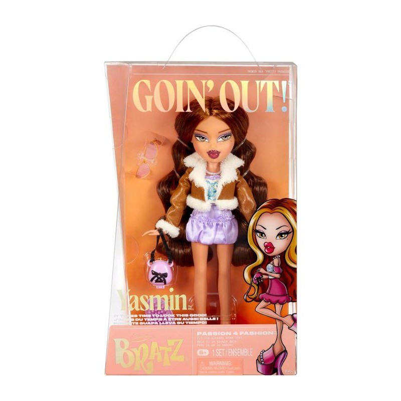 Bratz Goin' Out Poupée -Yasmin- 1 Poupée Mannequin a Collectionner -