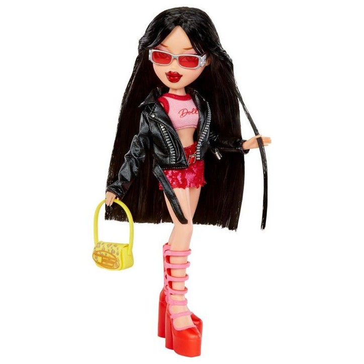 Bratz Goin' Out Poupée - Jade - 1 Poupée Mannequin a Collectionner - Une Tenue, Un Sac a Main, Une Paire de Lunettes Soleil - Bratz Goin' Out Poupée - Jade - 1 Poupée Mannequin a Collectionner - Une Tenue, Un Sac a Main, Une Paire de Lunettes Soleil -