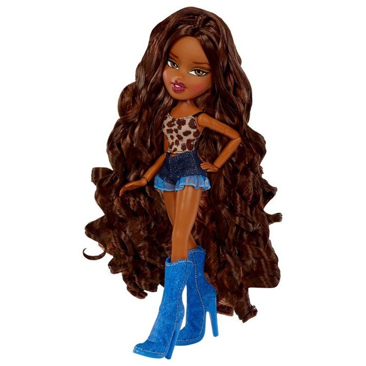 Bratz Goin' Out Poupée - Sasha - 1 Poupée Mannequin a Collectionner - Une Tenue, Un Sac a Main, Une Paire de Lunettes Soleil - Bratz Goin' Out Poupée - Sasha - 1 Poupée Mannequin a Collectionner - Une Tenue, Un Sac a Main, Une Paire de Lunettes Soleil -