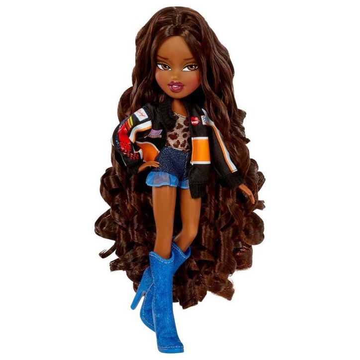 Bratz Goin' Out Poupée - Sasha - 1 Poupée Mannequin a Collectionner - Une Tenue, Un Sac a Main, Une Paire de Lunettes Soleil - Bratz Goin' Out Poupée - Sasha - 1 Poupée Mannequin a Collectionner - Une Tenue, Un Sac a Main, Une Paire de Lunettes Soleil -