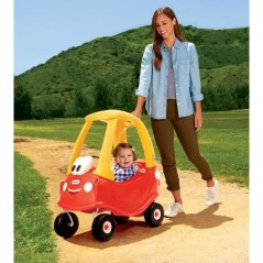 Cozy Coupe - Little Tikes - Rouge - Voiture enfant - Portes, Klaxon et Plancher a retirer - Des 18 mois