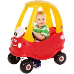 Cozy Coupe - Little Tikes - Rouge - Voiture enfant - Portes, Klaxon et