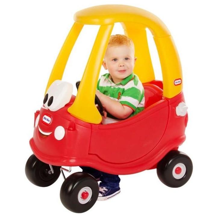 Cozy Coupe - Little Tikes - Rouge - Voiture enfant - Portes, Klaxon et Plancher a retirer - Des 18 mois Cozy Coupe - Little Tikes - Rouge - Voiture enfant - Portes, Klaxon et Plancher a retirer - Des 18 mois