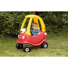 Cozy Coupe - Little Tikes - Rouge - Voiture enfant - Portes, Klaxon et