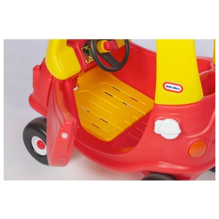 Cozy Coupe - Little Tikes - Rouge - Voiture enfant - Portes, Klaxon et Plancher a retirer - Des 18 mois Cozy Coupe - Little Tikes - Rouge - Voiture enfant - Portes, Klaxon et Plancher a retirer - Des 18 mois