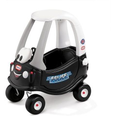 Cozy Coupe - Little Tikes - Police - Voiture enfant - Portes, Klaxon e