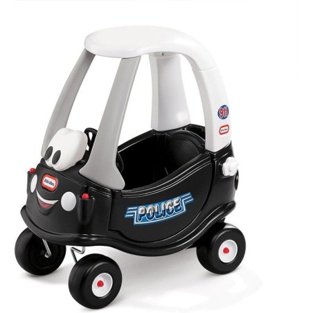 Cozy Coupe - Little Tikes - Police - Voiture enfant - Portes, Klaxon e