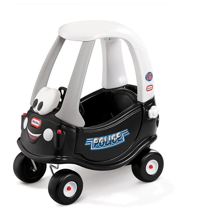 Cozy Coupe - Little Tikes - Police - Voiture enfant - Portes, Klaxon et Plancher a retirer - Des 18 mois Cozy Coupe - Little Tikes - Police - Voiture enfant - Portes, Klaxon et Plancher a retirer - Des 18 mois