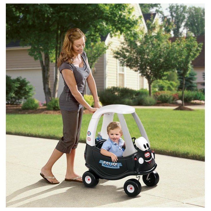 Cozy Coupe - Little Tikes - Police - Voiture enfant - Portes, Klaxon et Plancher a retirer - Des 18 mois Cozy Coupe - Little Tikes - Police - Voiture enfant - Portes, Klaxon et Plancher a retirer - Des 18 mois