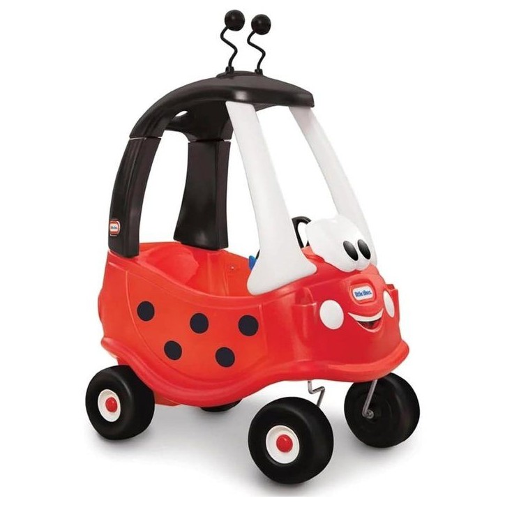 Cozy Coupe - Little Tikes - Coccinelle - Voiture enfant - Portes, Klaxon et Plancher a retirer - Des 18 mois Cozy Coupe - Little Tikes - Coccinelle - Voiture enfant - Portes, Klaxon et Plancher a retirer - Des 18 mois
