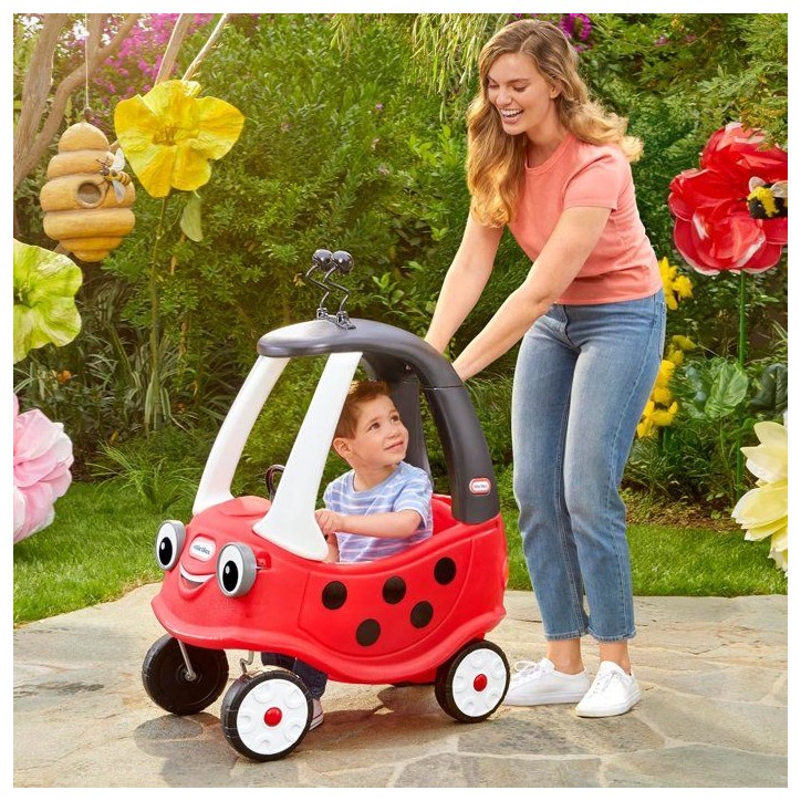 Cozy Coupe - Little Tikes - Coccinelle - Voiture enfant - Portes, Klaxon et Plancher a retirer - Des 18 mois Cozy Coupe - Little Tikes - Coccinelle - Voiture enfant - Portes, Klaxon et Plancher a retirer - Des 18 mois