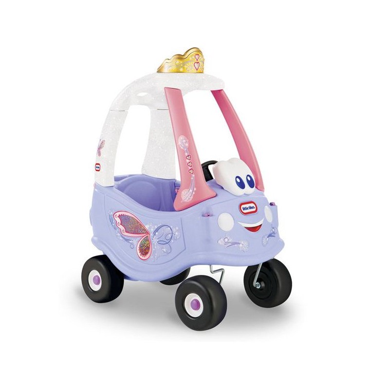 Cozy Coupe - Little Tikes - Fairy - Voiture enfant - Portes, Klaxon et Plancher a retirer - Des 18 mois Cozy Coupe - Little Tikes - Fairy - Voiture enfant - Portes, Klaxon et Plancher a retirer - Des 18 mois