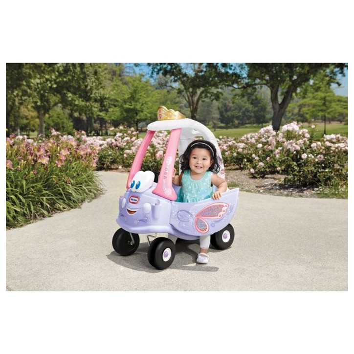 Cozy Coupe - Little Tikes - Fairy - Voiture enfant - Portes, Klaxon et Plancher a retirer - Des 18 mois Cozy Coupe - Little Tikes - Fairy - Voiture enfant - Portes, Klaxon et Plancher a retirer - Des 18 mois