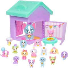 Coffret fete des chiots - LITTLE LIVE PETS - 1 maman et 15 chiots - De