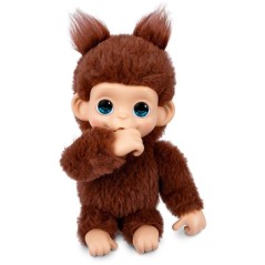 Peluche - LITTLE LIVE PETS - Mon bébé singe mini - Marron - Des 4 an