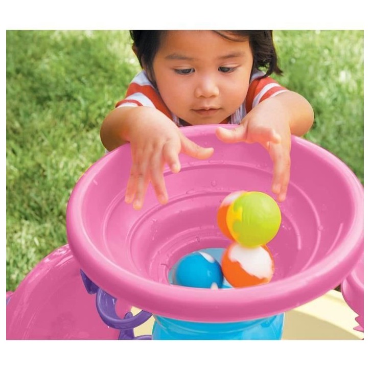 Little Tikes - Table de Jeux d'Eau Rose - Tornades Folles Little Tikes - Table de Jeux d'Eau Rose - Tornades Folles