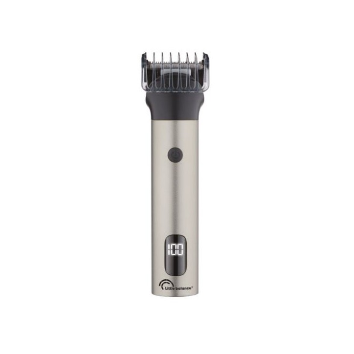 Tondeuse multifonction - LITTLE BALANCE - 6 Barber 6-en-1 - 240 min - 6 tetes - Inox Tondeuse multifonction - LITTLE BALANCE - 6 Barber 6-en-1 - 240 min - 6 tetes - Inox