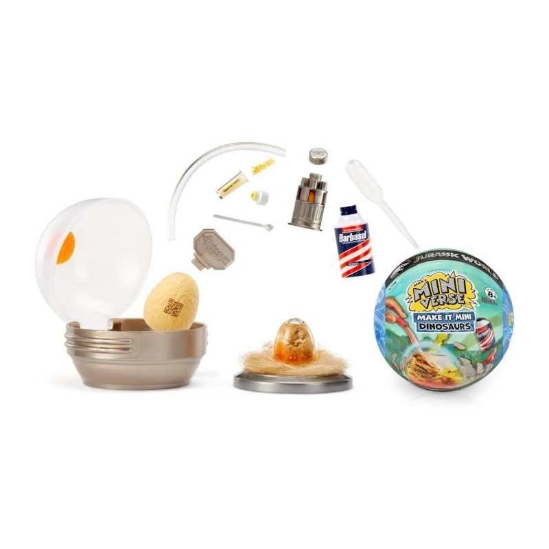 MGA's Miniverse - Make It Mini Dinosaurs (Jurassic World) in PDQ