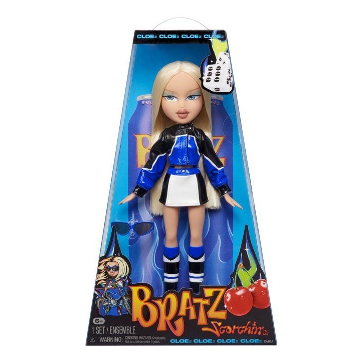 BRATZ - Bratz Scorchin' Cloé - 1 poupée Mannequin - Tenue et Accessoires - Poupées inspirées de la Moto - Des 6 ans BRATZ - Bratz Scorchin' Cloé - 1 poupée Mannequin - Tenue et Accessoires - Poupées inspirées de la Moto - Des 6 ans