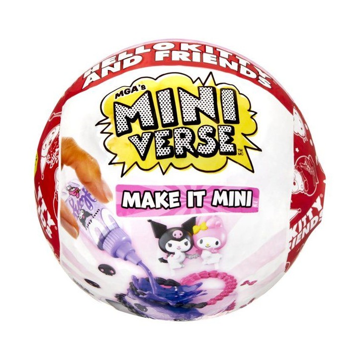 MGA's Miniverse - Make It Mini SANRIO Série 2 - Des 8 ans MGA's Miniverse - Make It Mini SANRIO Série 2 - Des 8 ans