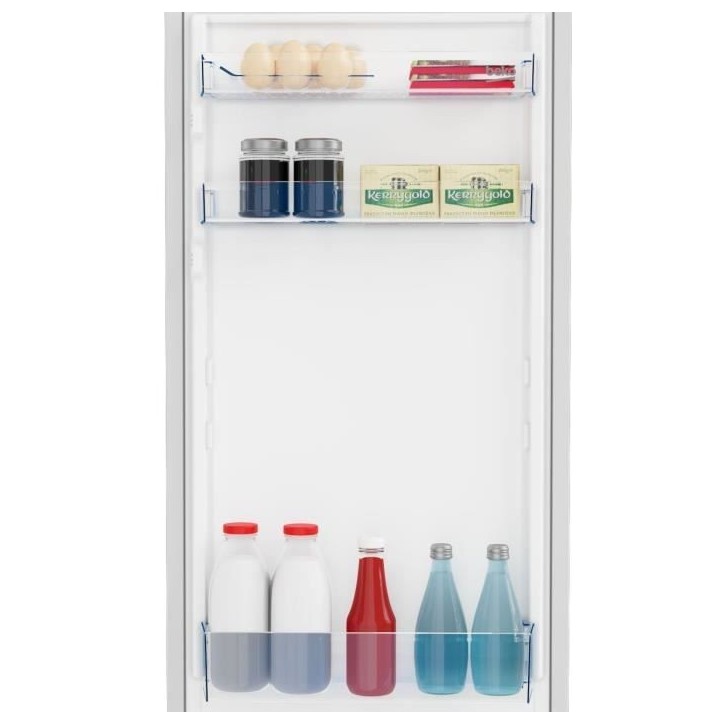 Réfrigérateur - BEKO - BSSA210K4SN - 1 porte - Intégrable - 175 L (156 L + 19 L) - Largeur 54 cm - Froid statique - Classe E Réfrigérateur - BEKO - BSSA210K4SN - 1 porte - Intégrable - 175 L (156 L + 19 L) - Largeur 54 cm - Froid statique - Classe E