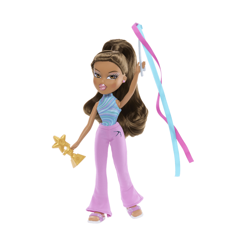 BRATZ -Bratz Play Sportz- Yasmin - Poupée mannequin Gymnaste