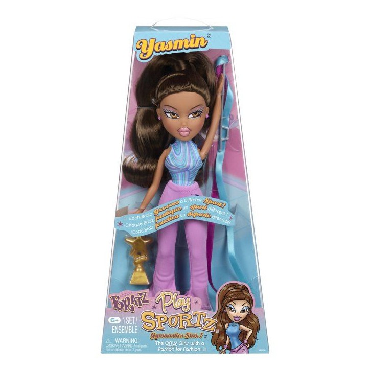 BRATZ -Bratz Play Sportz- Yasmin - Poupée mannequin Gymnaste BRATZ -Bratz Play Sportz- Yasmin - Poupée mannequin Gymnaste