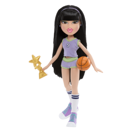 BRATZ - Bratz Play Sportz- Jade - Poupée mannequin joueuse de Basketb