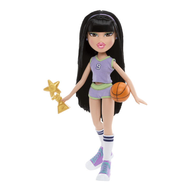 BRATZ - Bratz Play Sportz- Jade - Poupée mannequin joueuse de Basketball