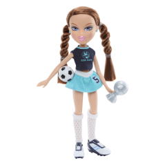 BRATZ - Bratz Play Sportz- Roxxi - Poupée mannequin Footballeuse