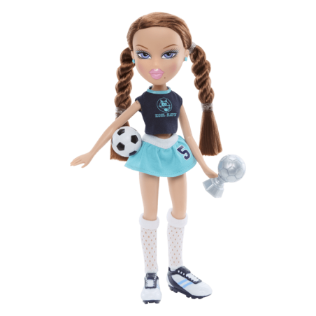 BRATZ - Bratz Play Sportz- Roxxi - Poupée mannequin Footballeuse
