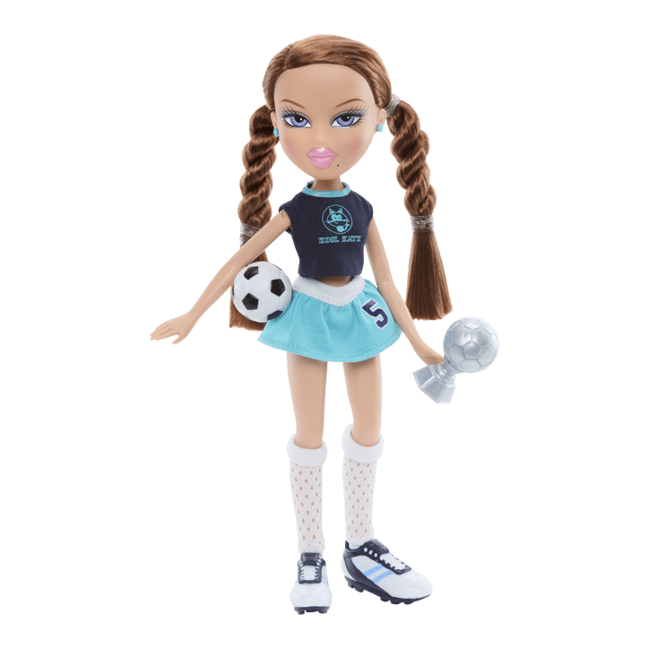BRATZ - Bratz Play Sportz- Roxxi - Poupée mannequin Footballeuse BRATZ - Bratz Play Sportz- Roxxi - Poupée mannequin Footballeuse
